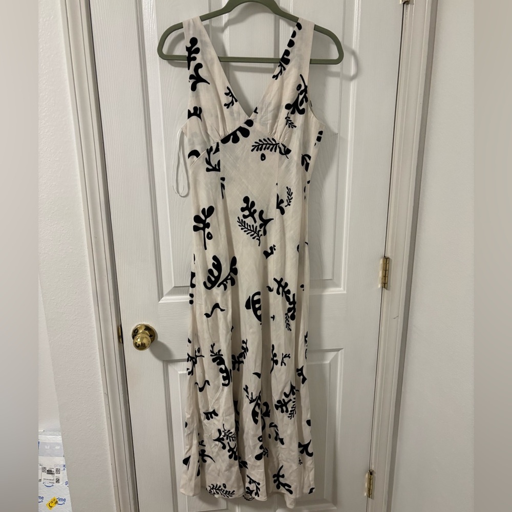 Maxi linen dress